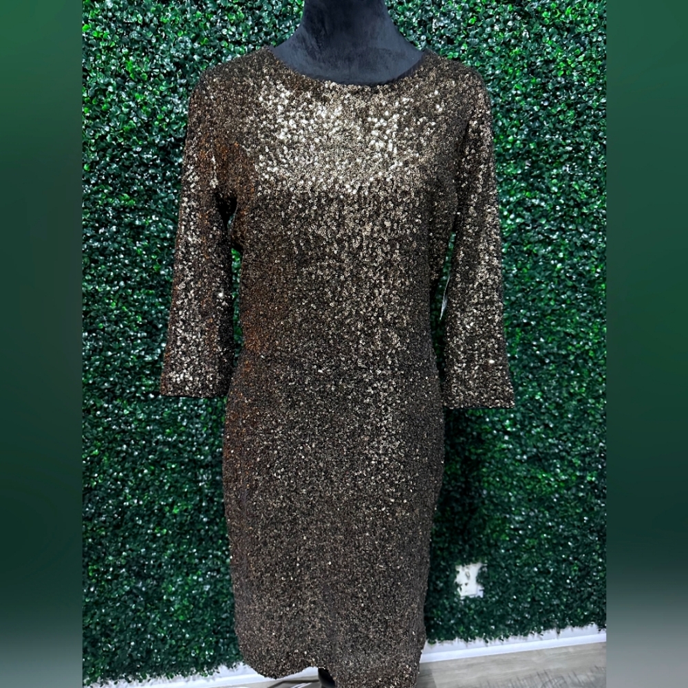 Bongo Juniors' Sequin Open Back Dress